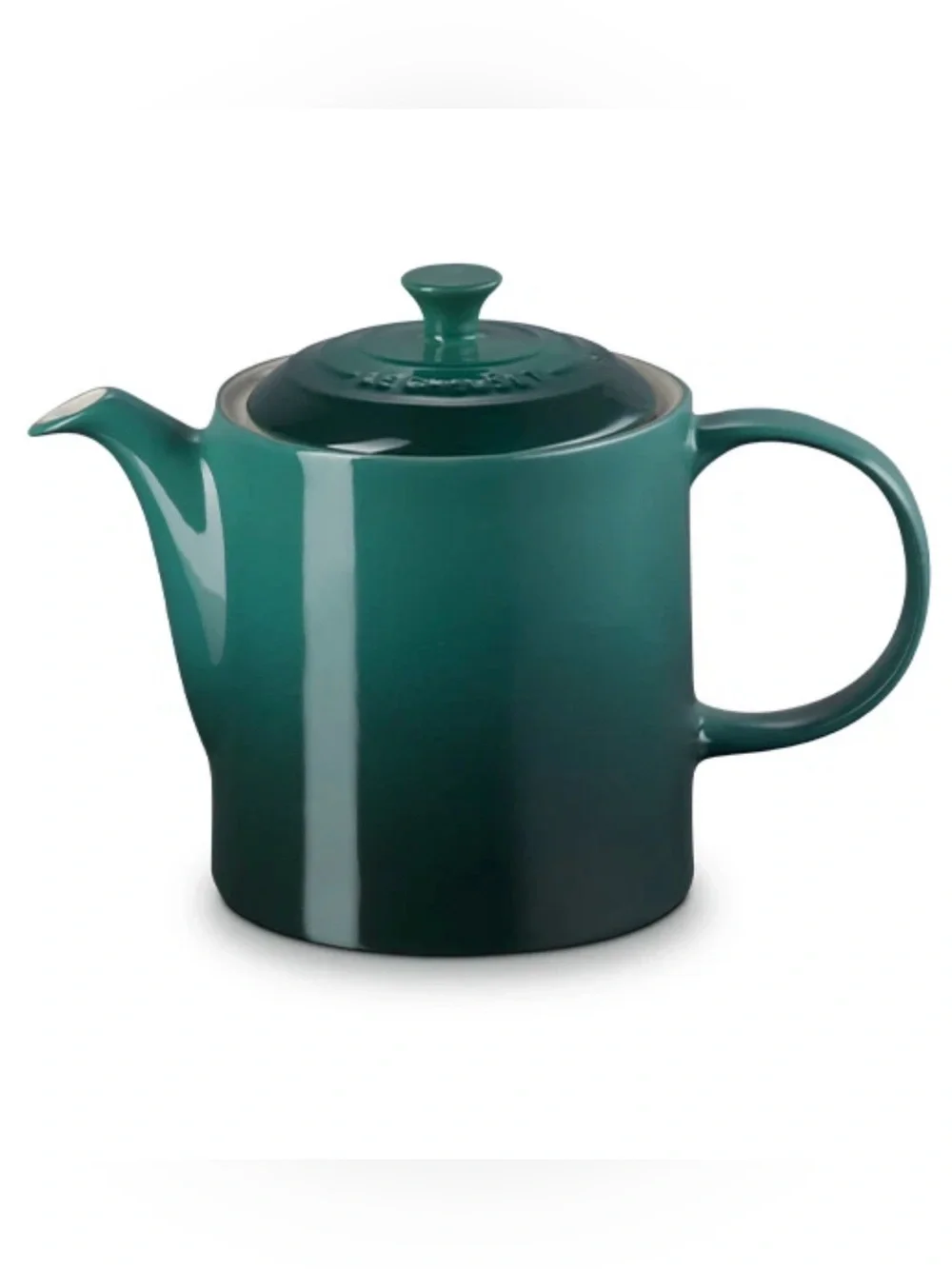 Le Creuset Ceramic Teapot in Artichauk Green new RARE!
